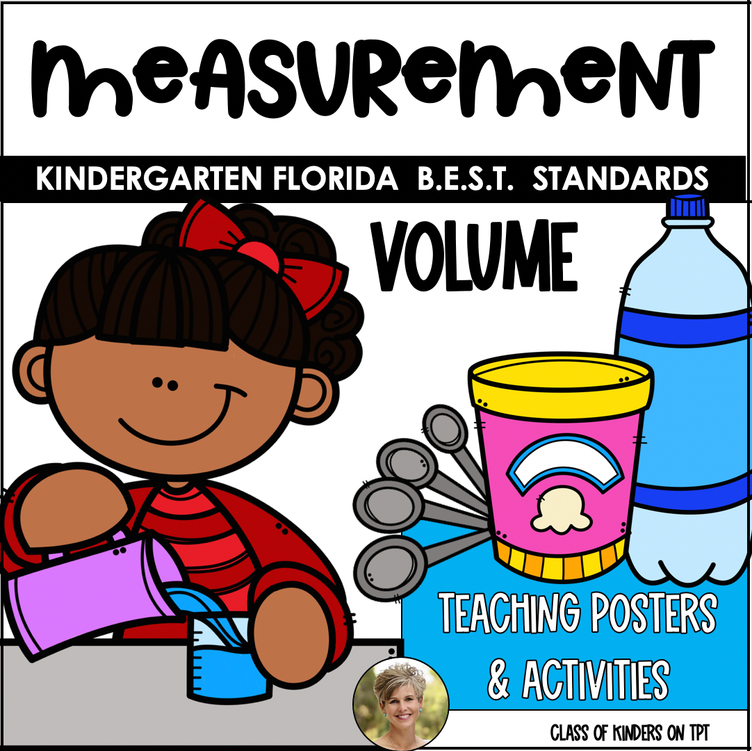 Measurement Volume Kindergarten Math FLORIDA B.E.S.T STANDARDS