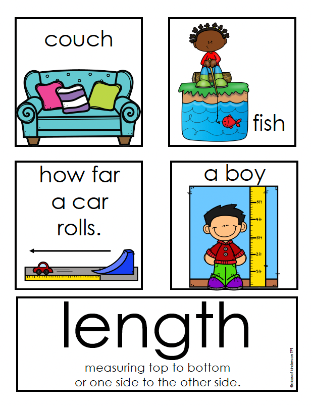 Measurement Weight Height & Volume Sort Kindergarten Math FLORIDA B.E.S.T