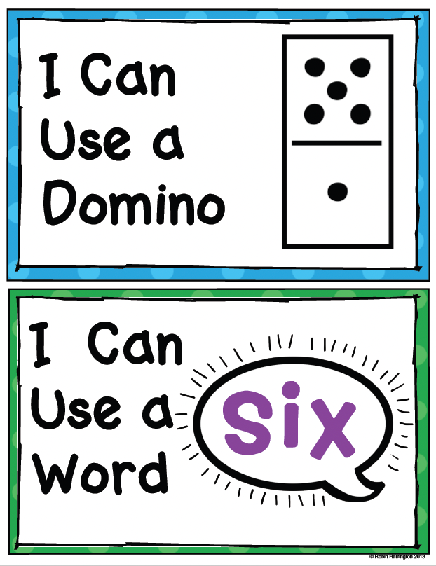 Math Strategy Posters Set 1 Show Numbers in Different Ways