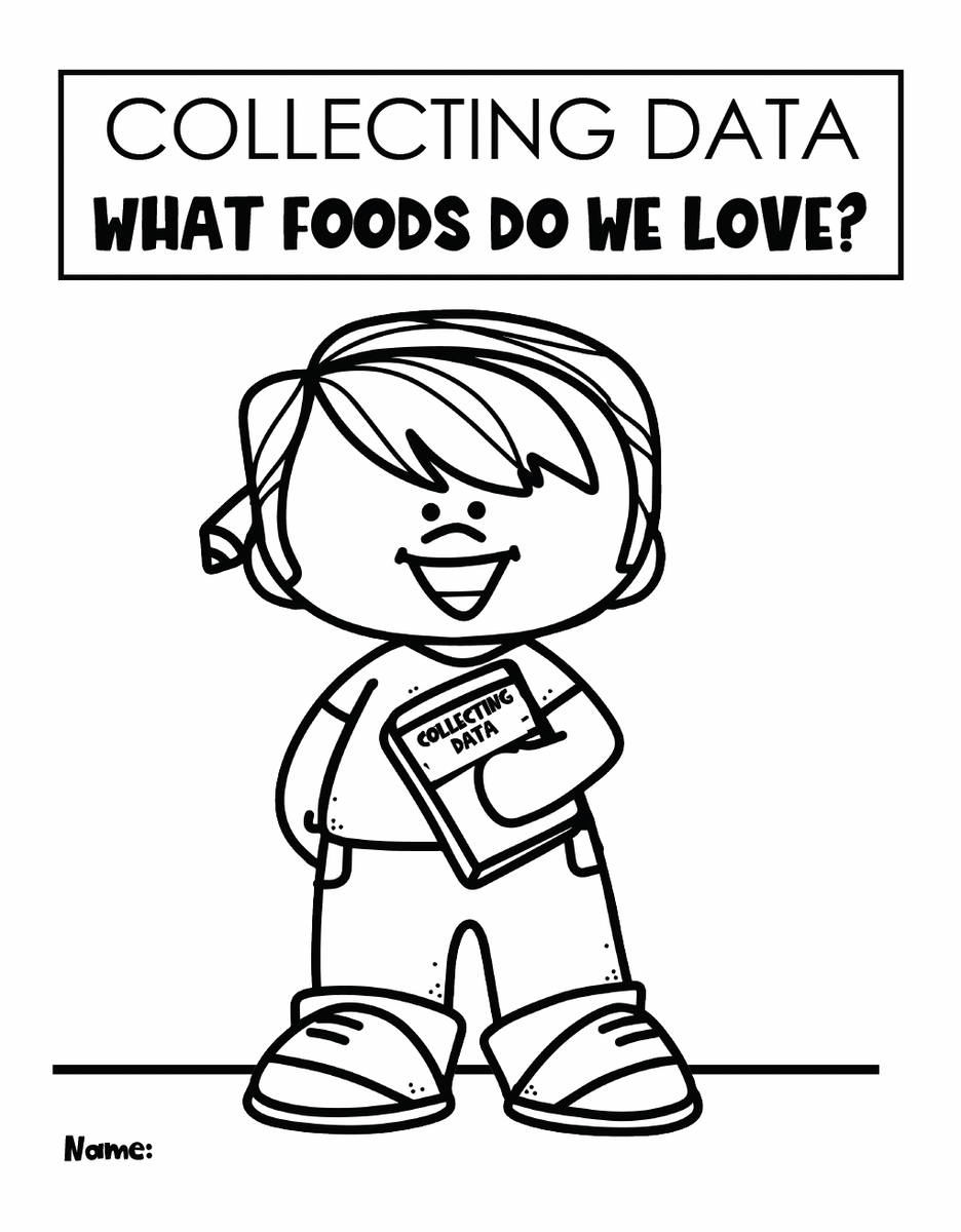 Collecting Data - Food Pairs on Valentine's (or any day) Kinder & First