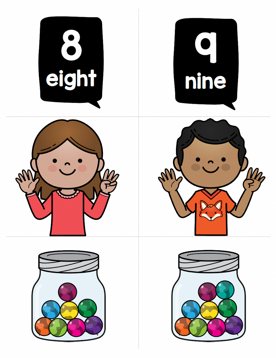 Math in the Bag: Number Ordering & Sorting for Kindergarten & First Grade Games