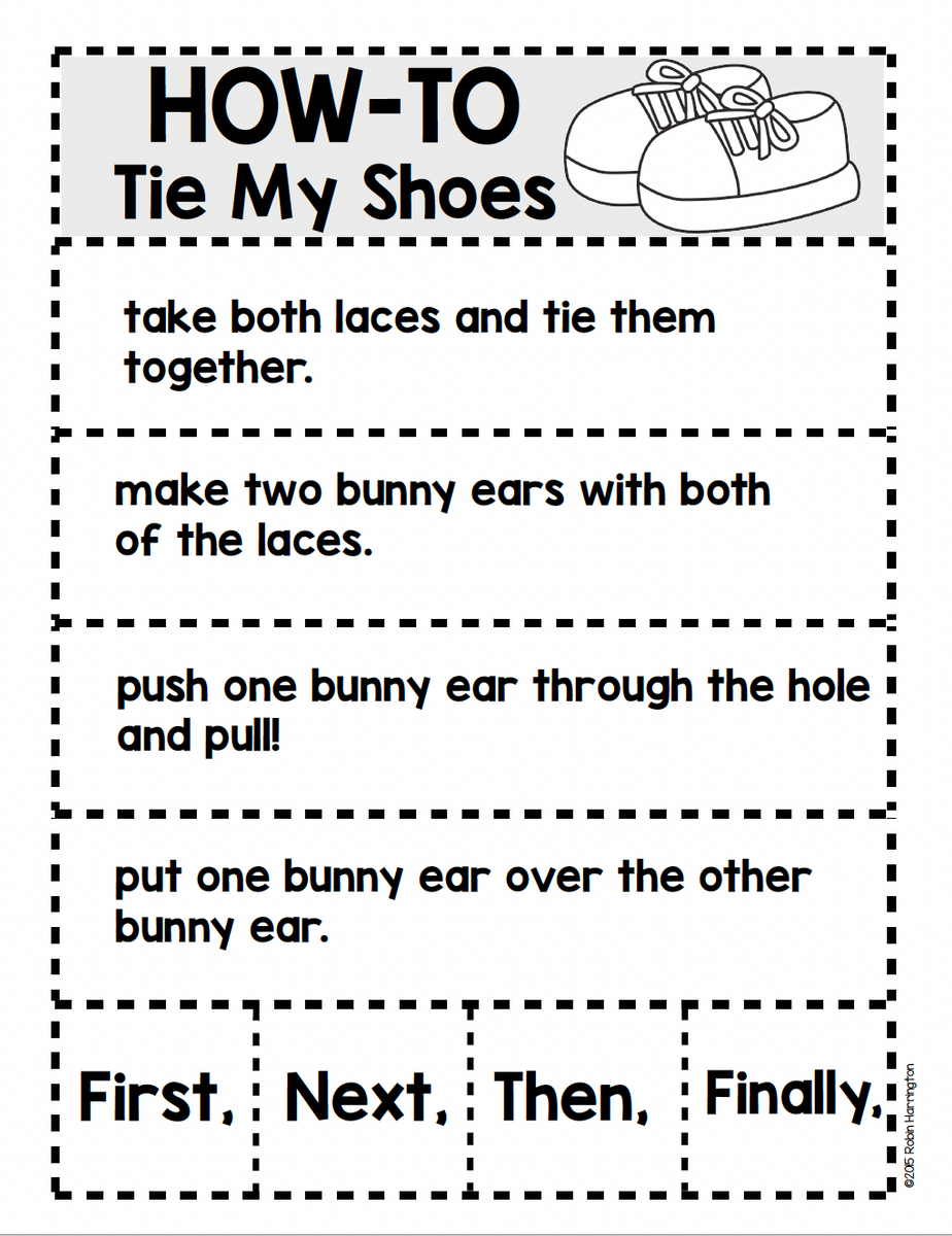 How-To Story Cut Ups First & Kindergarten Informational Writing Workshop