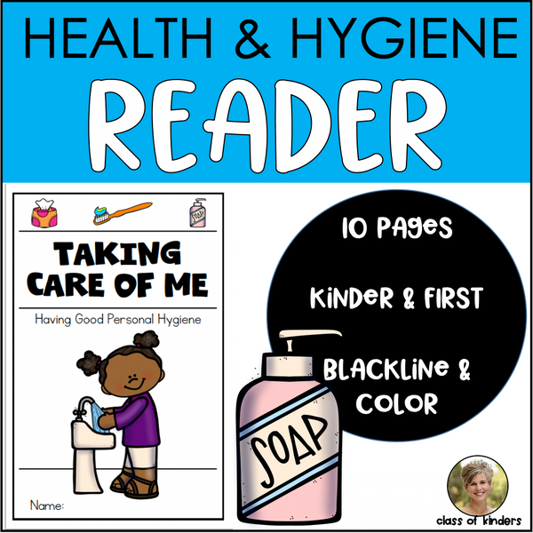 Health Reader Personal Hygiene Taking Care of My Body Kindergarten & First