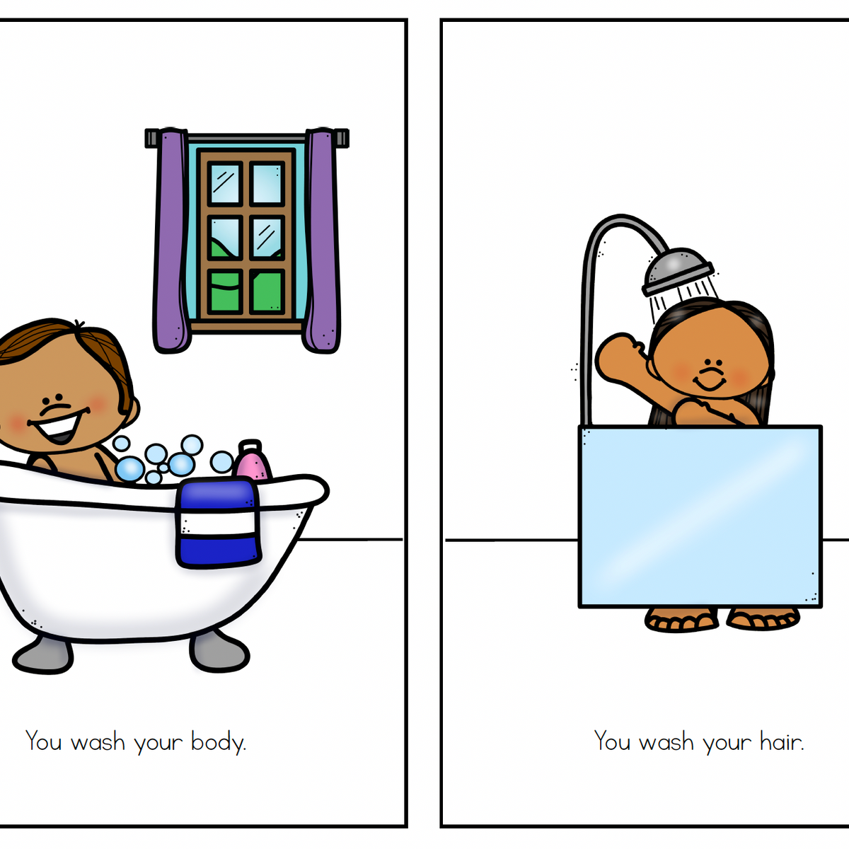 Health Reader Personal Hygiene Taking Care of My Body Kindergarten & First