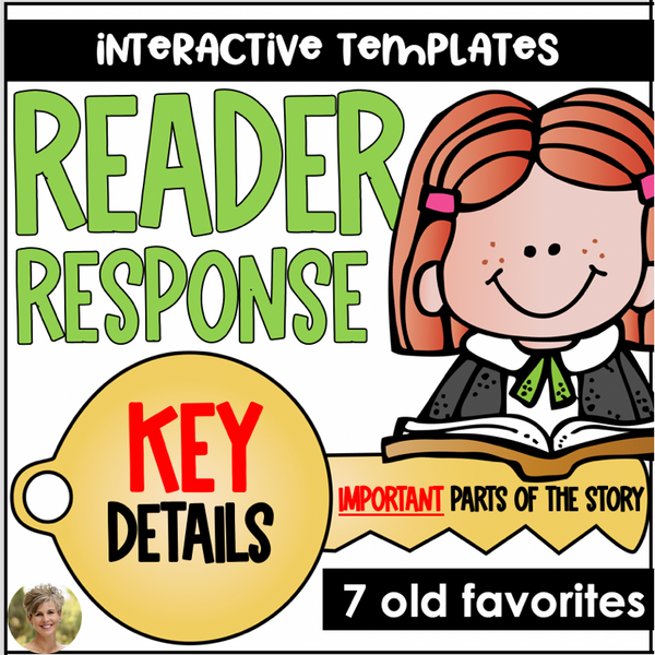 Key Details Poster & Templates for Old Favorites Stories Kindergarten & First
