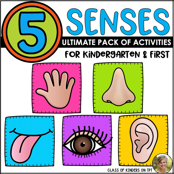 Five Senses for Kindergarten & First Ultimate Pack Science