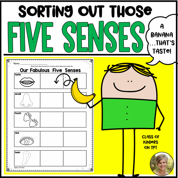 Five Senses Picture Sort Science